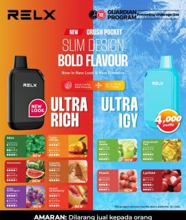 Relx Crush Pocket 4000 Puffs